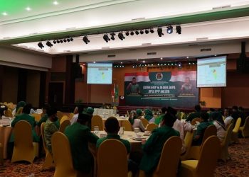 WORKSHOP : Dewan Pimpinan Wilayah Partai Persatuan Pembangunan (DPW PPP) Kaltim menggelar Workshop Political Marketing dan Bedah Dapil di Hotel Aston.