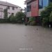 Gedung Kantor Perpustakaan Daerah Kaltim saat banjir beberapa waktu lalu