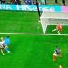 Proses gol pertama Perancis ke gawang Maroko oleh Theo Hernandez di menit ke-5.
