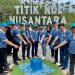 Ketua Apindo se-Indonesia bersama Ketua Dewan Pertimbangan Sofjan Wanandi menunjuk Titik Nol Ibu Kota Nusantara (IKN)