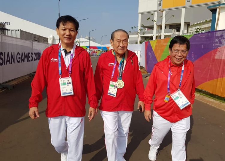 Foto :  MBH dan Tim Asean Games menuju Istana Negara