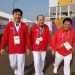 Foto :  MBH dan Tim Asean Games menuju Istana Negara