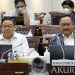 Kepala Otorita IKN Bambang Susantono (kanan)