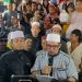 Ketua Forum Pedagang Pasar Pagi (FP3) Kota Samarinda Thoriq Hakim didampingi Sekretaris Umum Jupriansyah Awing  saat menyampaikan  aspirasi pedagang Pasar Pagi Samarinda, Jumat (8/9/2023)