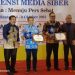 HM faisal, Hadi Mulyadi, Rizal Effendi hadiri Wartawan Legend Award - konvensi media siber, Bontang (7/10/2023)