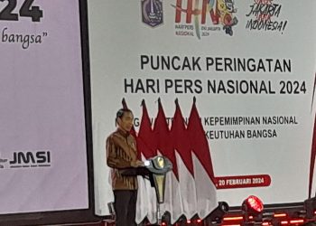 Presiden Jokowi menghadiri Puncak Peringatan Hari Pers Nasional (HPN) 2024